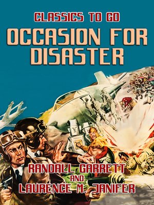 cover image of Occasion for Disaster